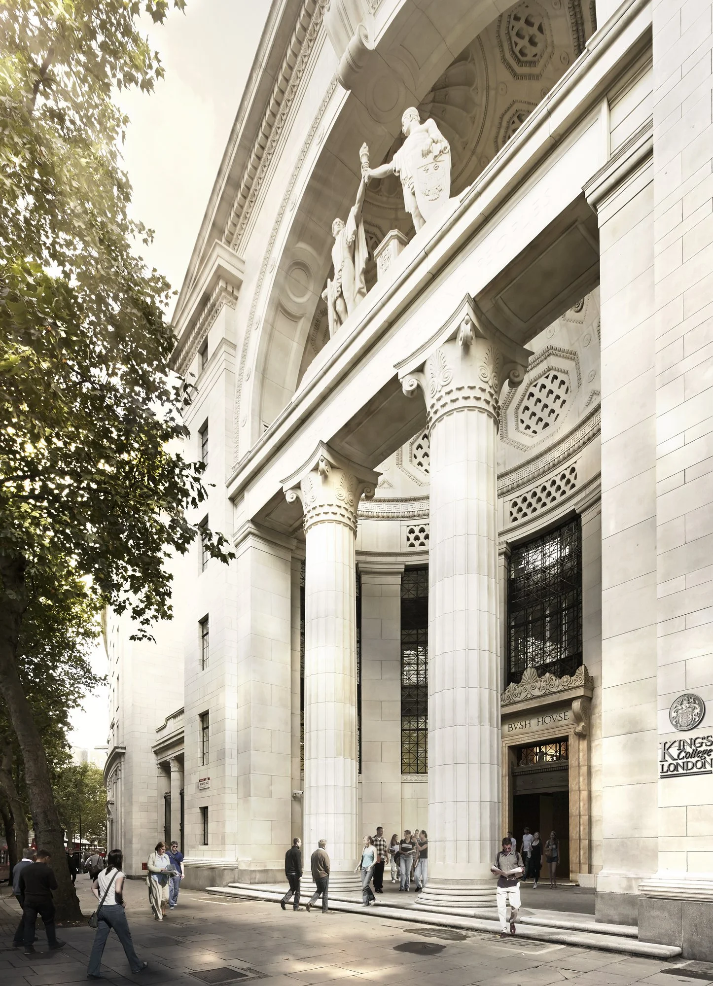 Bush House Transformation for King's College London John Robertson Architects