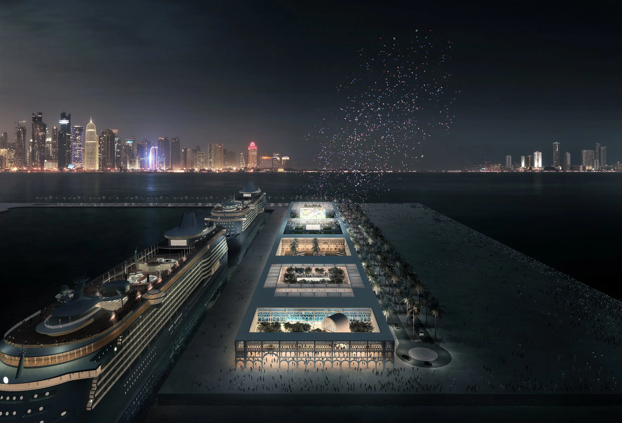 Doha Cruise Terminal Competition Winning 