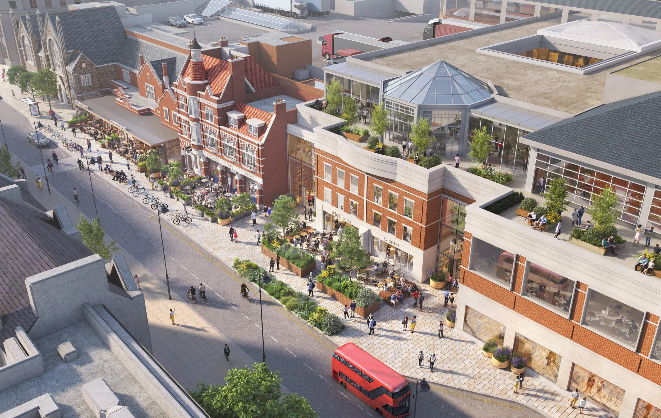 Wimbledon Quarter SW19 London,  Romulus UK