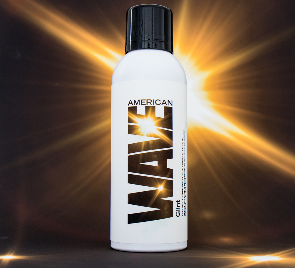 Glint This dual-benefit spray adds texture and shine to the hair, enabling a piecey, tousled, beachy look with uncommon softness. Amps up the hair shaft to give hairstyles more oomph. Luxe moisturizers repair dry ends and protect from the elements, encouraging luscious and limber shapes and styles. Great for glamorous finishing touches on modern textures. Lightweight –– you will never OD.