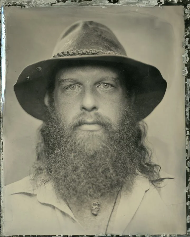 Tintype Photograph taken in Oxford Mississippi 2014
