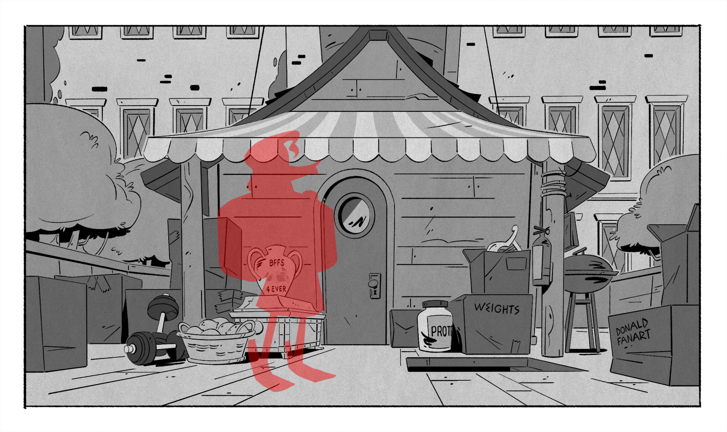 From episode 5, Storkules in Duckburg!
