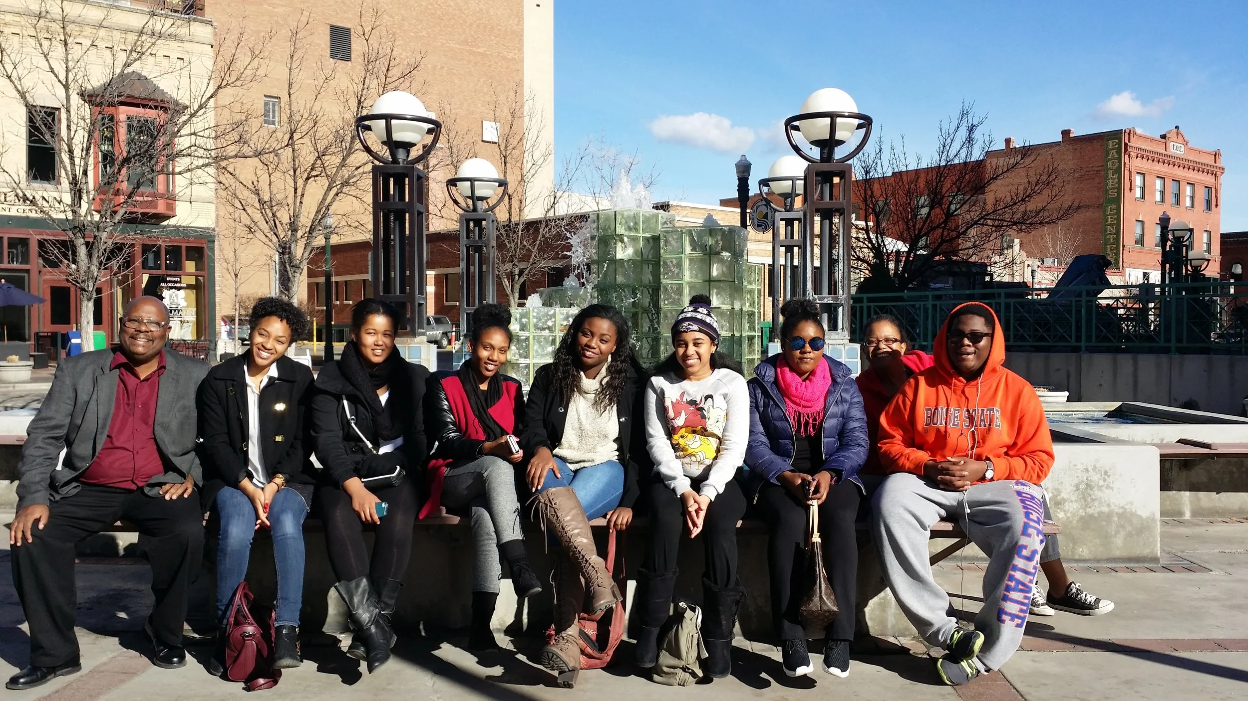 Deacon with students at Boise 2015-16.jpg