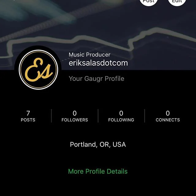 Gaugr is the new spot for new music! Get it on your App Store platform!