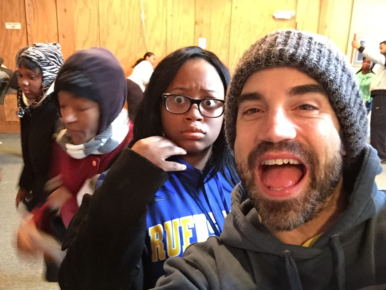 These guys in Milwaukee creating social media content.