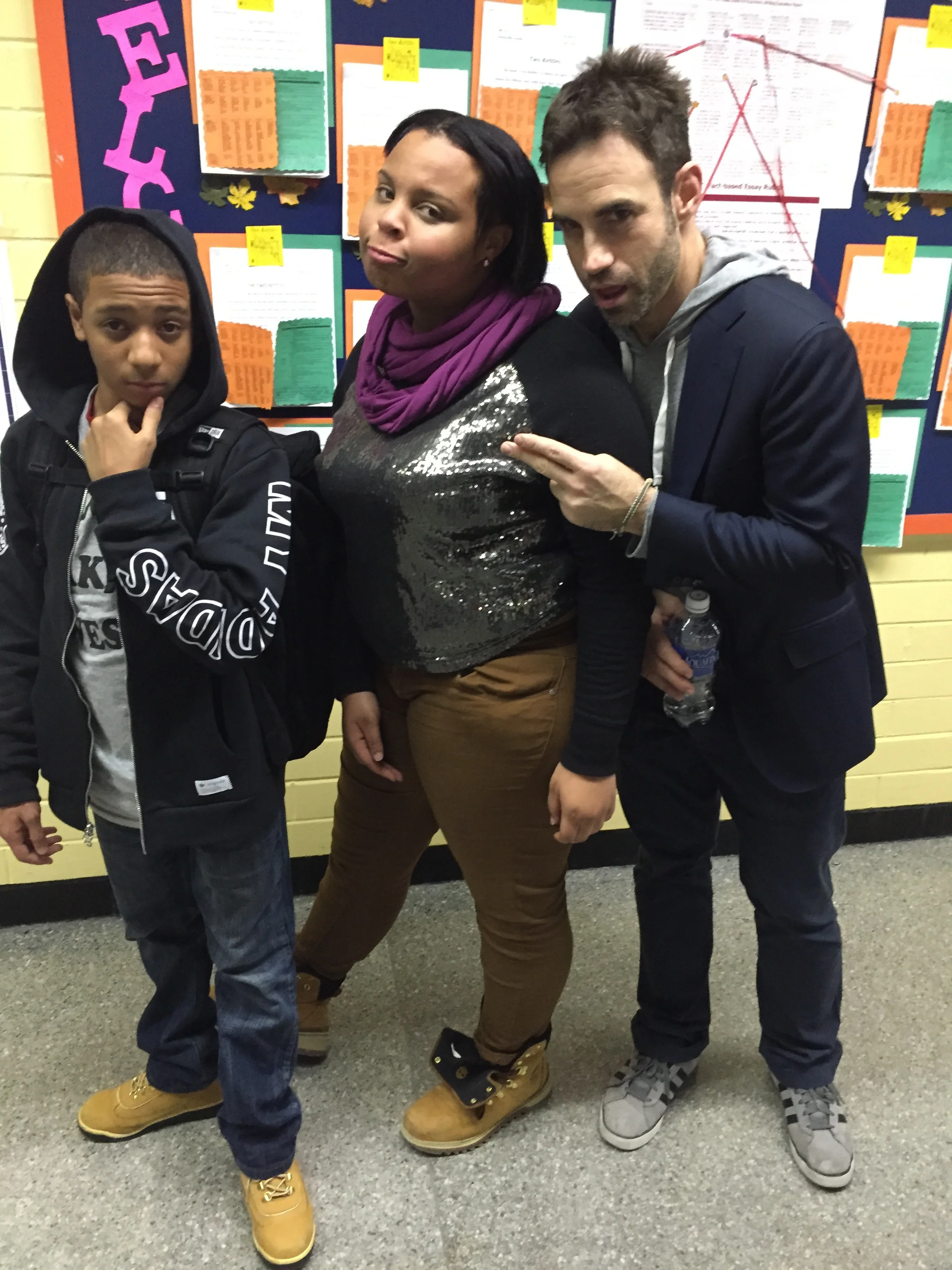 MS 53 Middle School makin moves and movies.