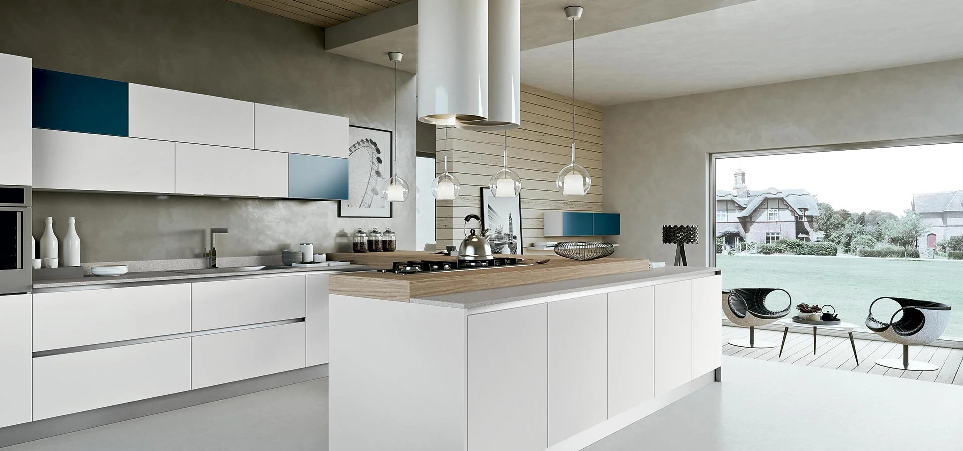 Aspirational kitchens is our speciality.