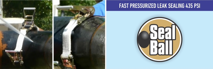 SEALBALL - Fast Pressurized Leak Sealing