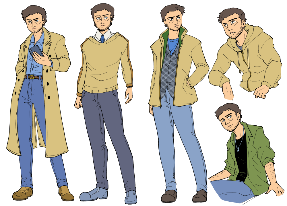 castiel alt costumes.png