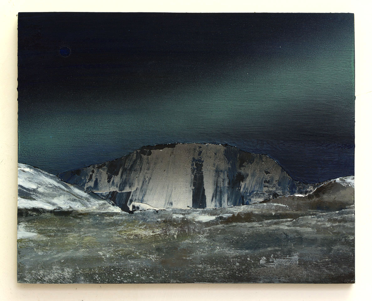  Enter [Here], 8x10 inches, acrylic on wood, March 2017       