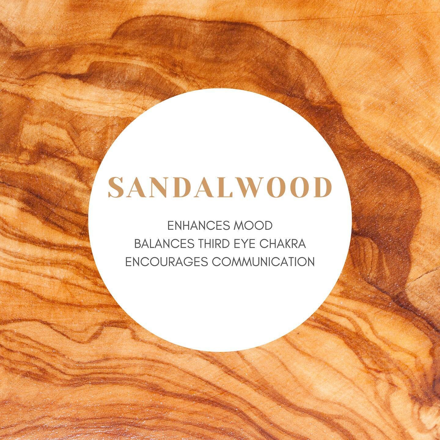 Thought it was the surprise? Ha, not yet! First, a lesson on the benefits of sandalwood&hellip;

When we think of wellness, we think of all things that enhance the mind, body and soul💫Fragrance is a great way to set us into a desired mood. Sandalwoo