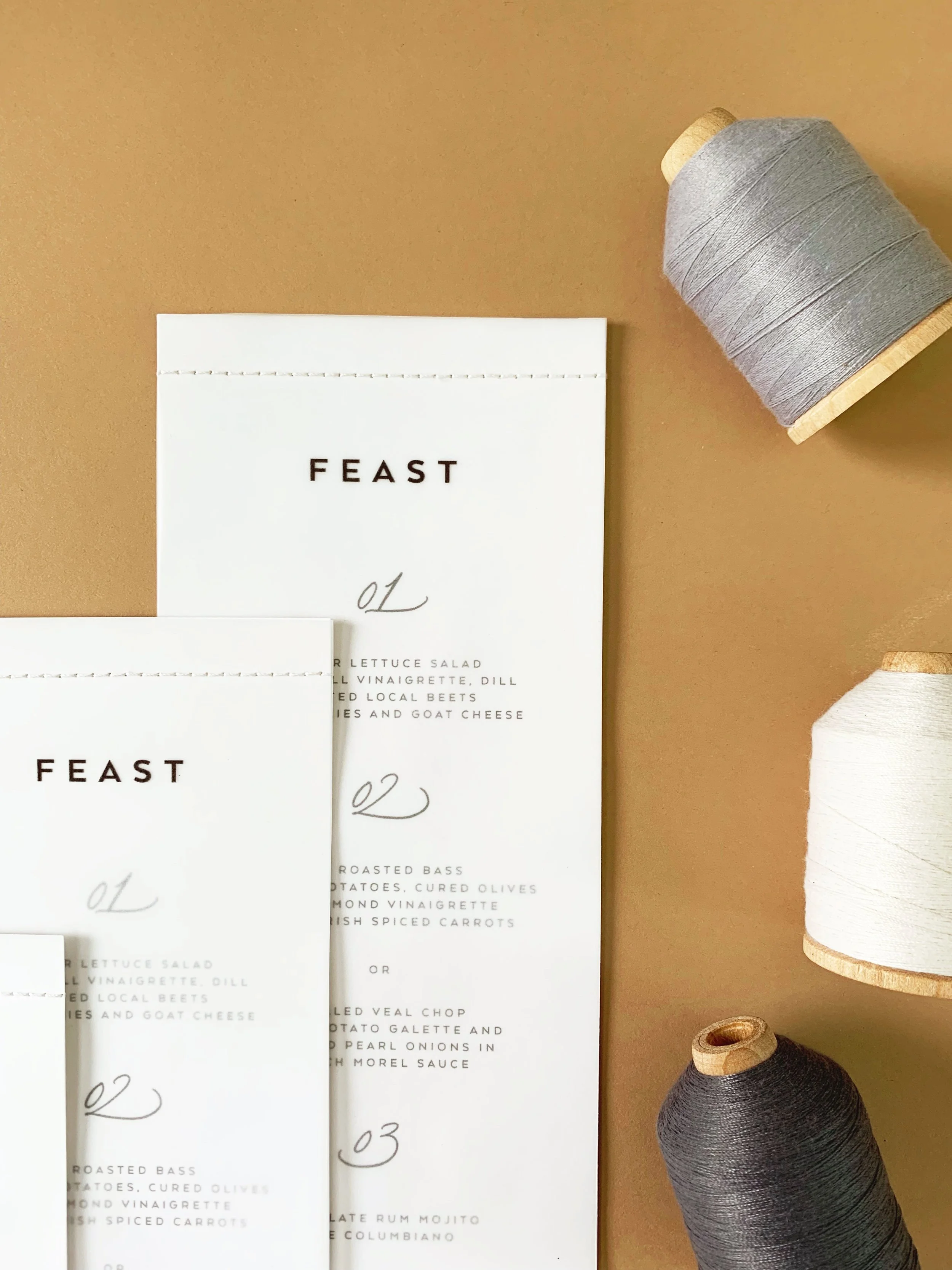 Maeve Semi Custom Menu by MBOJ Studio