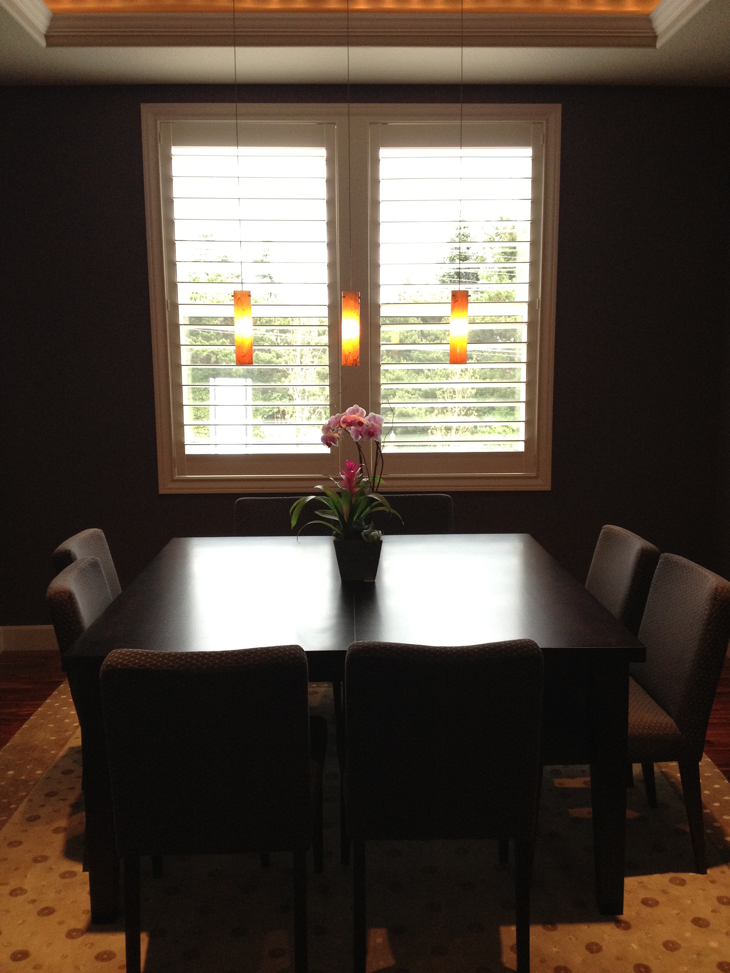 Dining Room Shutters