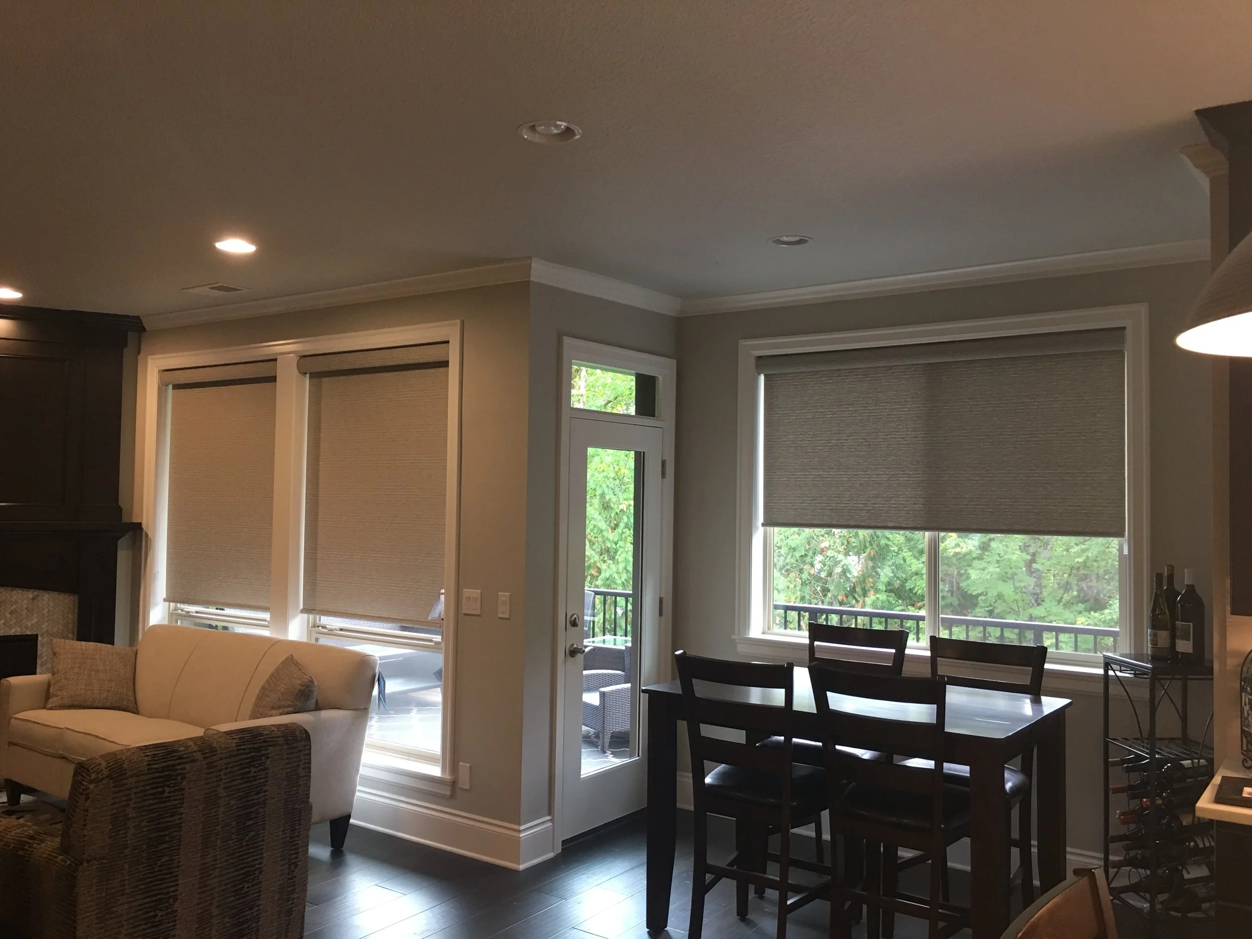 Rollers throughout Living Space