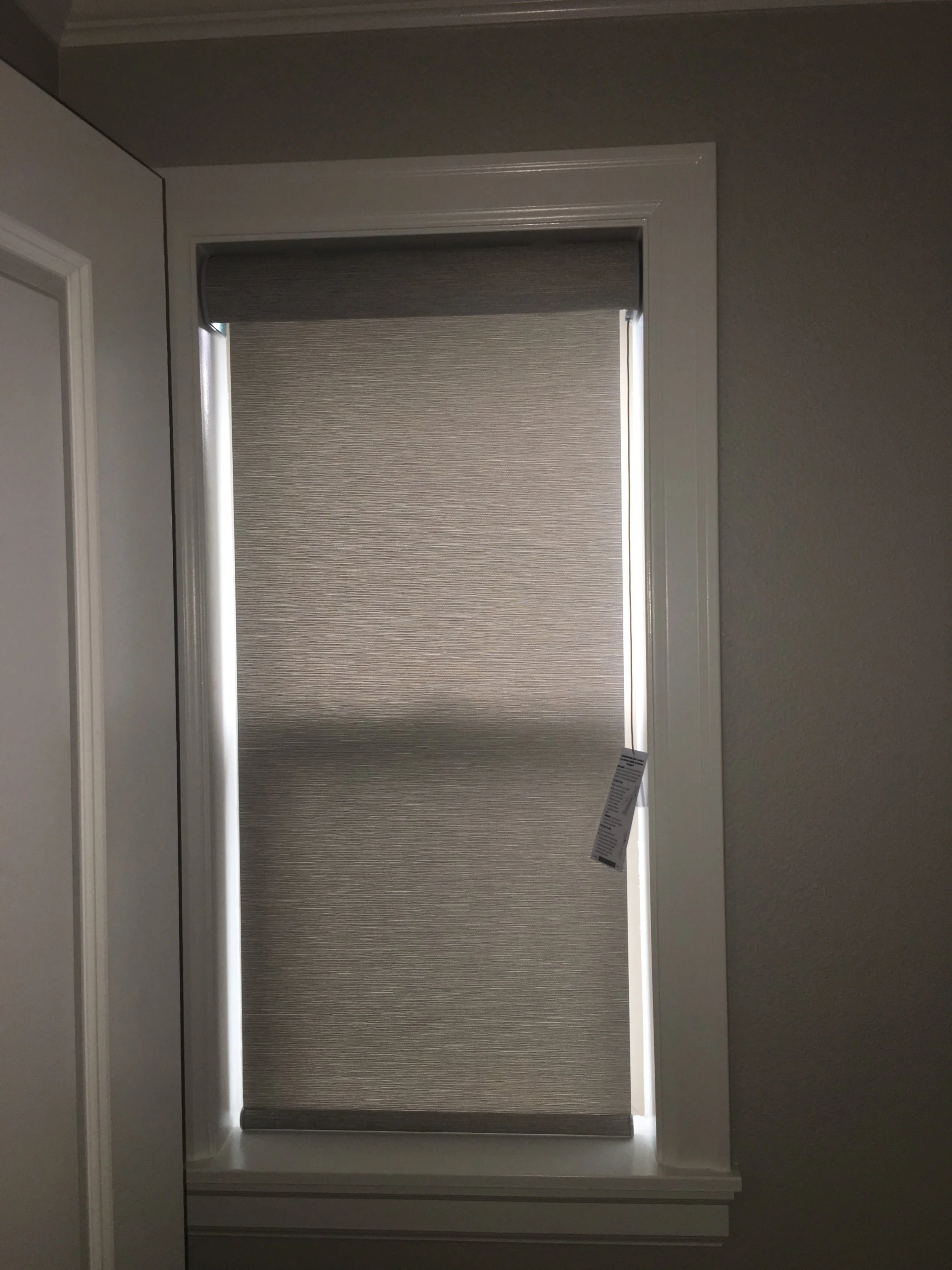 Roller Shade on Narrow Window