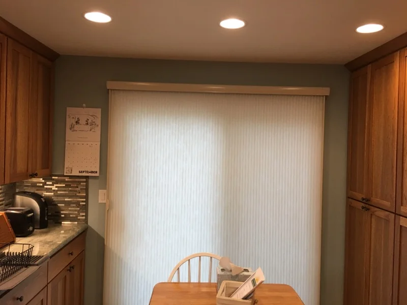 Vertical Honeycomb on Sliding Door