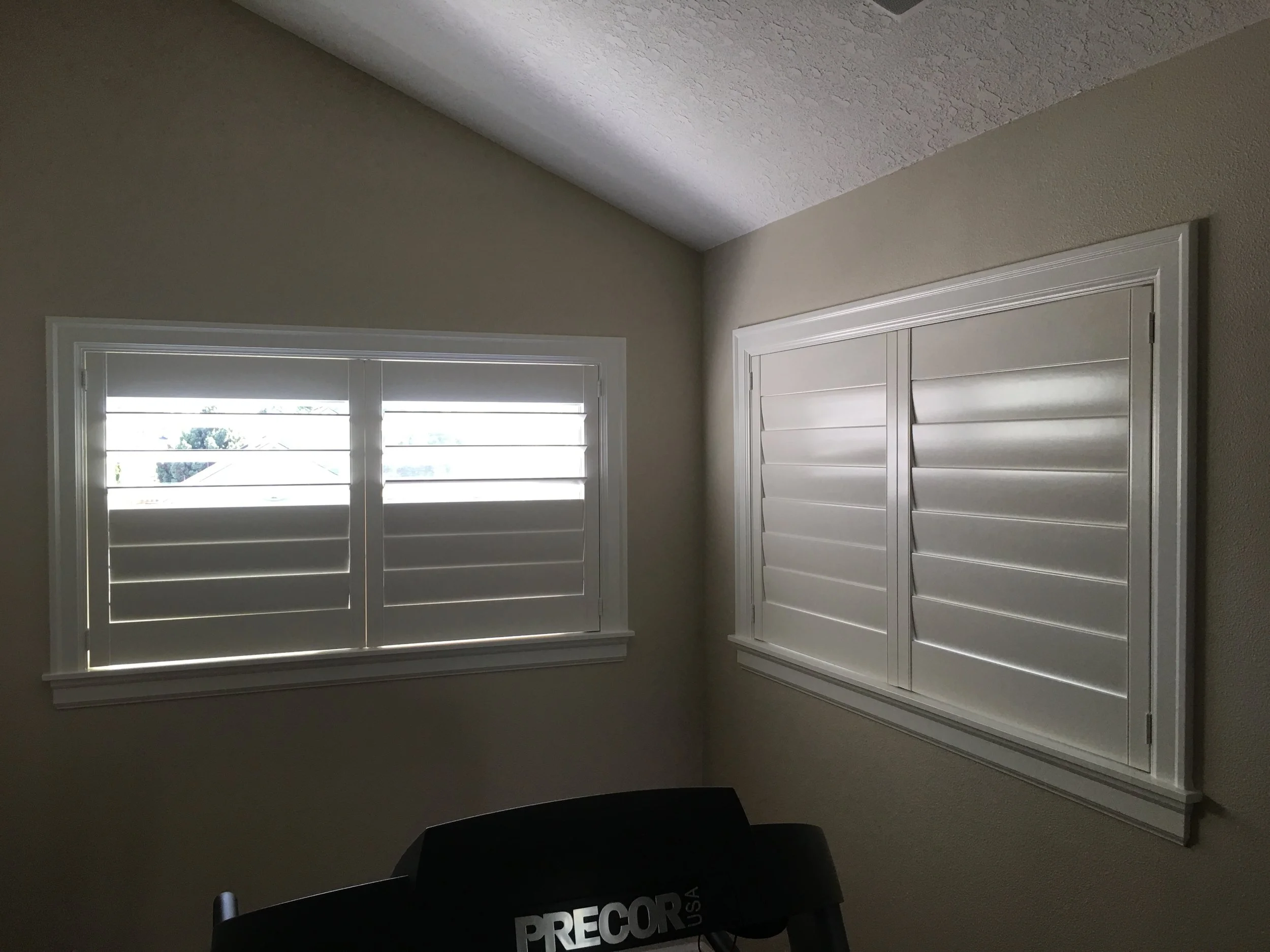 Split tilt shutters