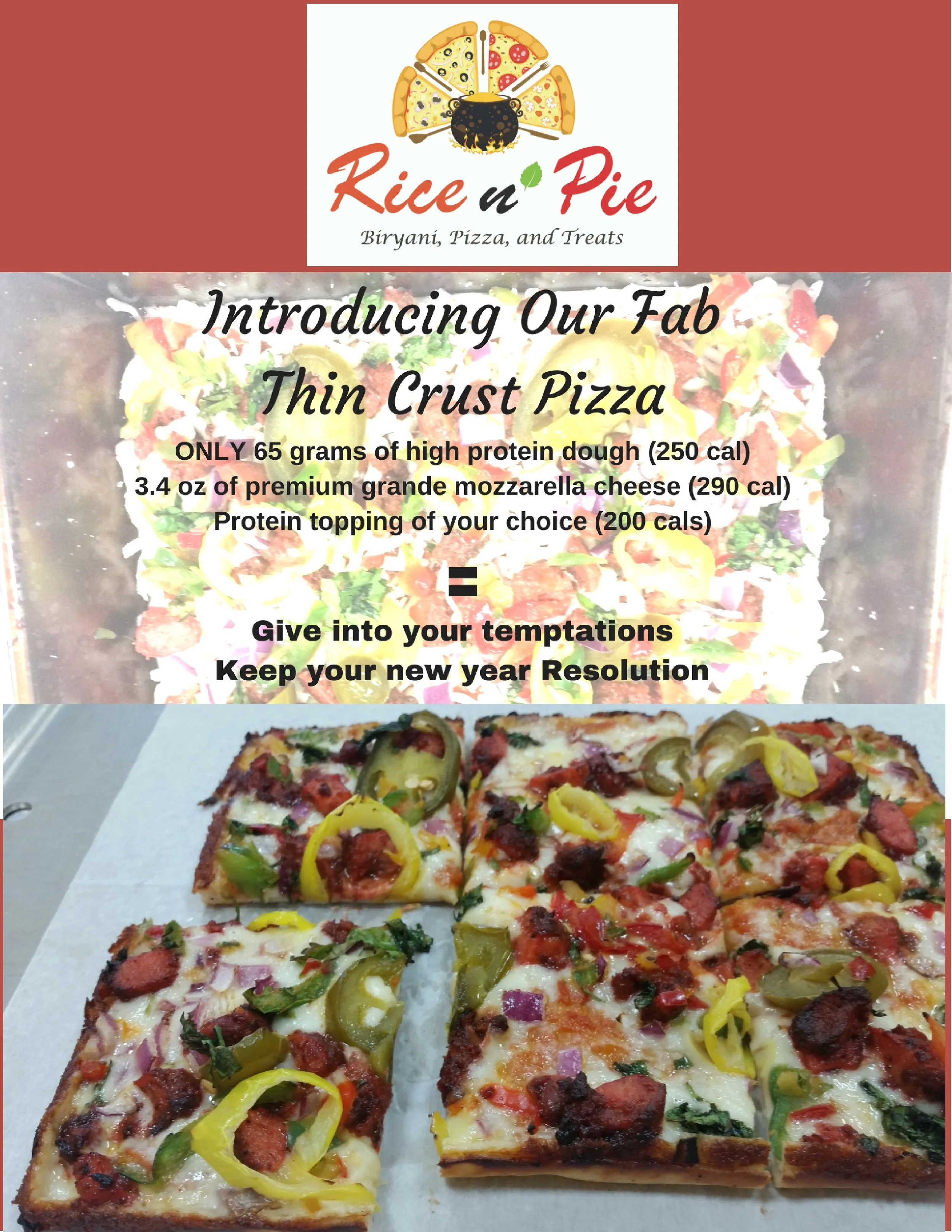 Introducing our fab thin crust