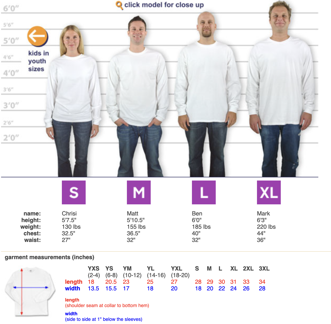 Custom Ink Long Sleeve Shirt Size Guide Adult.png