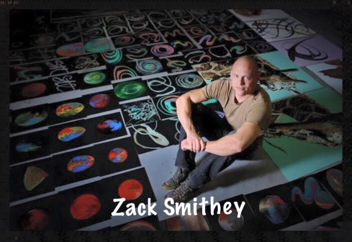 Zack Smithey has an enormous and diverse body of work. He has over 3,000 original pieces in public and private collections. In addition to art, he recently built the first shipping container home in the St. Louis area, which he plans to use as a model to build entire shipping container communities specifically for artists, musicians and performers. Smithey hopes to create an art mecca to draw creative people from around the nation to St. Louis. Smithey has had over 70 solo shows and group shows, has done art/film work for Lincoln Center in NYC, created a series of art videos for world renowned pianist Inon Barnatan, is the creator of the Easter Art Hunt in STL, was commissioned to do Album art for Smother Party a band in Brooklyn, and has been published in the New Yorker, St. Louis Post-Dispatch, St. Louis At Home Magazine, All The Art, St. Louis Magazine, StreetScapes Magazine, St. Louis Homes & Lifestyles, Uptown Magazine, Community News, Lindenwood Connection and St. Charles Magazine. He has been covered/interviewed on NBC, Fox, CBS, and USA Today.