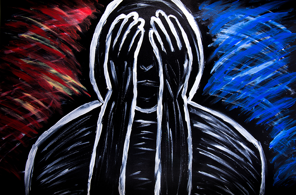 Mutually Exclusive | Kyle Braun | Acrylic on Canvas | 36x24