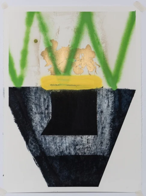 WHO CARES IV | FRAMED MIXED MEDIA ON PAPER | 22X30
