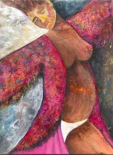 WE RISE | MIXED MEDIA, ACRYLIC | 18X24