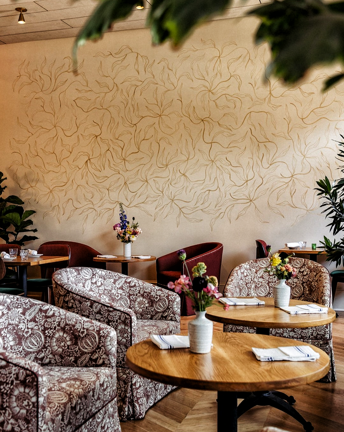 Mural for Saba restaurant 
