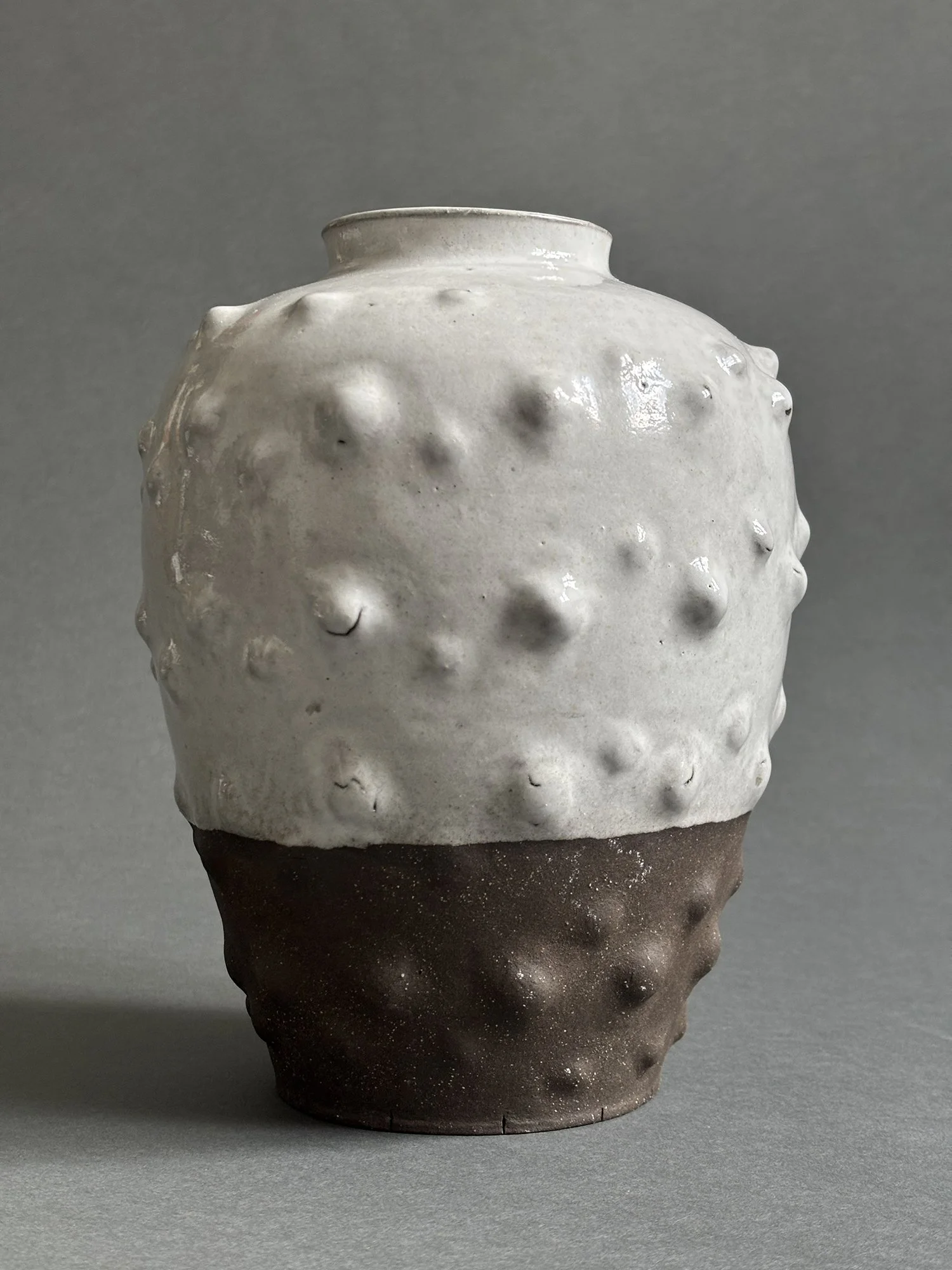 “Shivers”, Ceramic and glaze, 6.25” x 6.25” x 8.25”, 2026