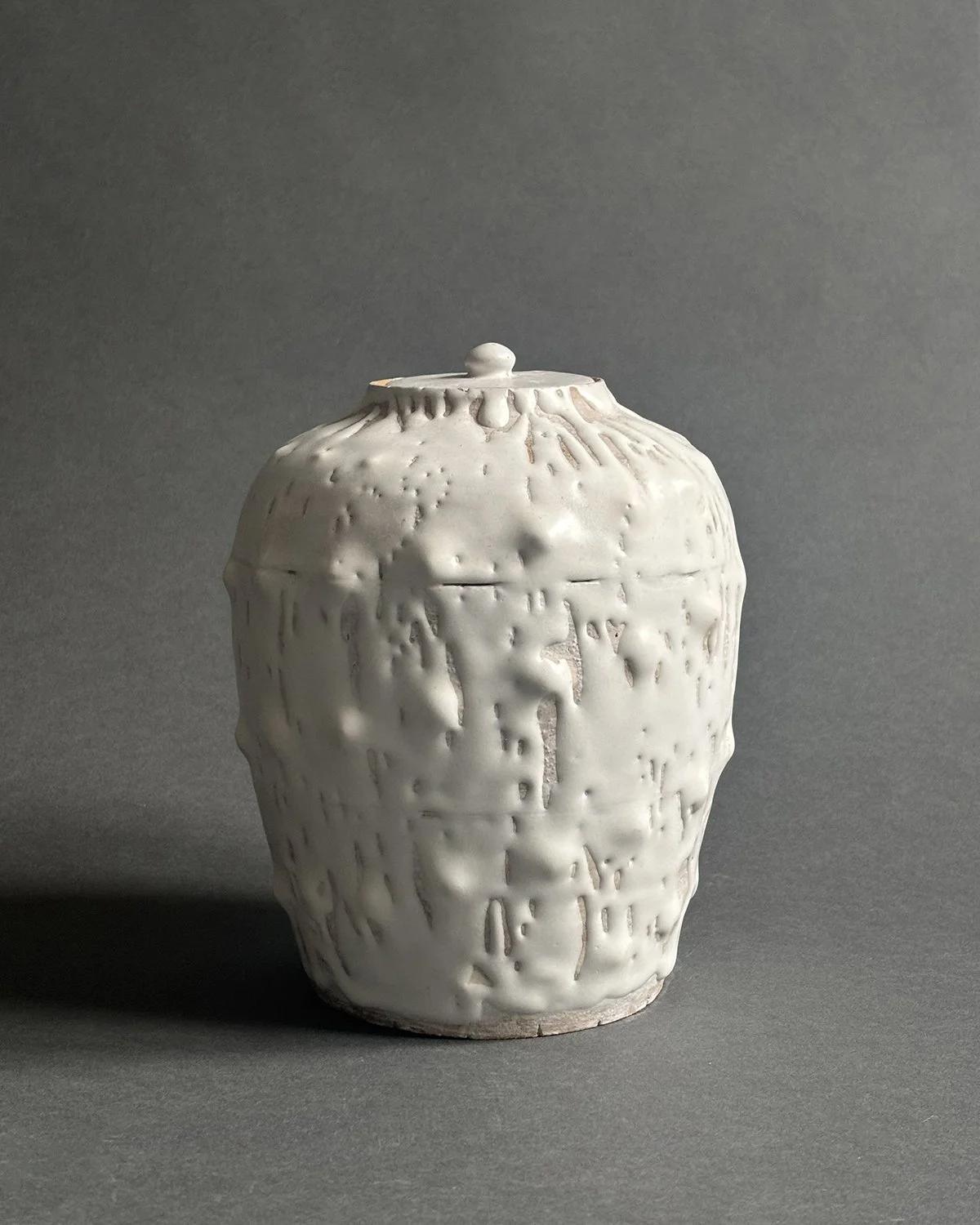 “Mounds”, Ceramic and glaze, 5.25” x 5.25” x 6.75”, 2024