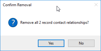 Confirm Removal
