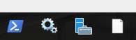Last icon shown above is a broken link, which uninstall cannot remove