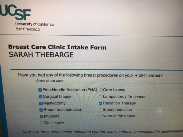 about today's oncology appointment