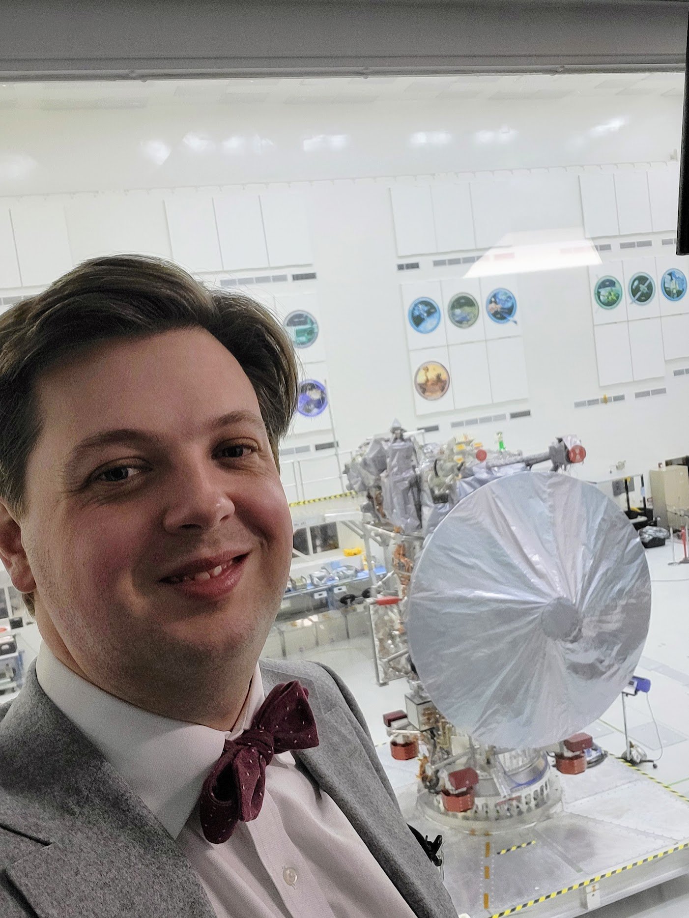 David with the Europa Clipper (now in space)