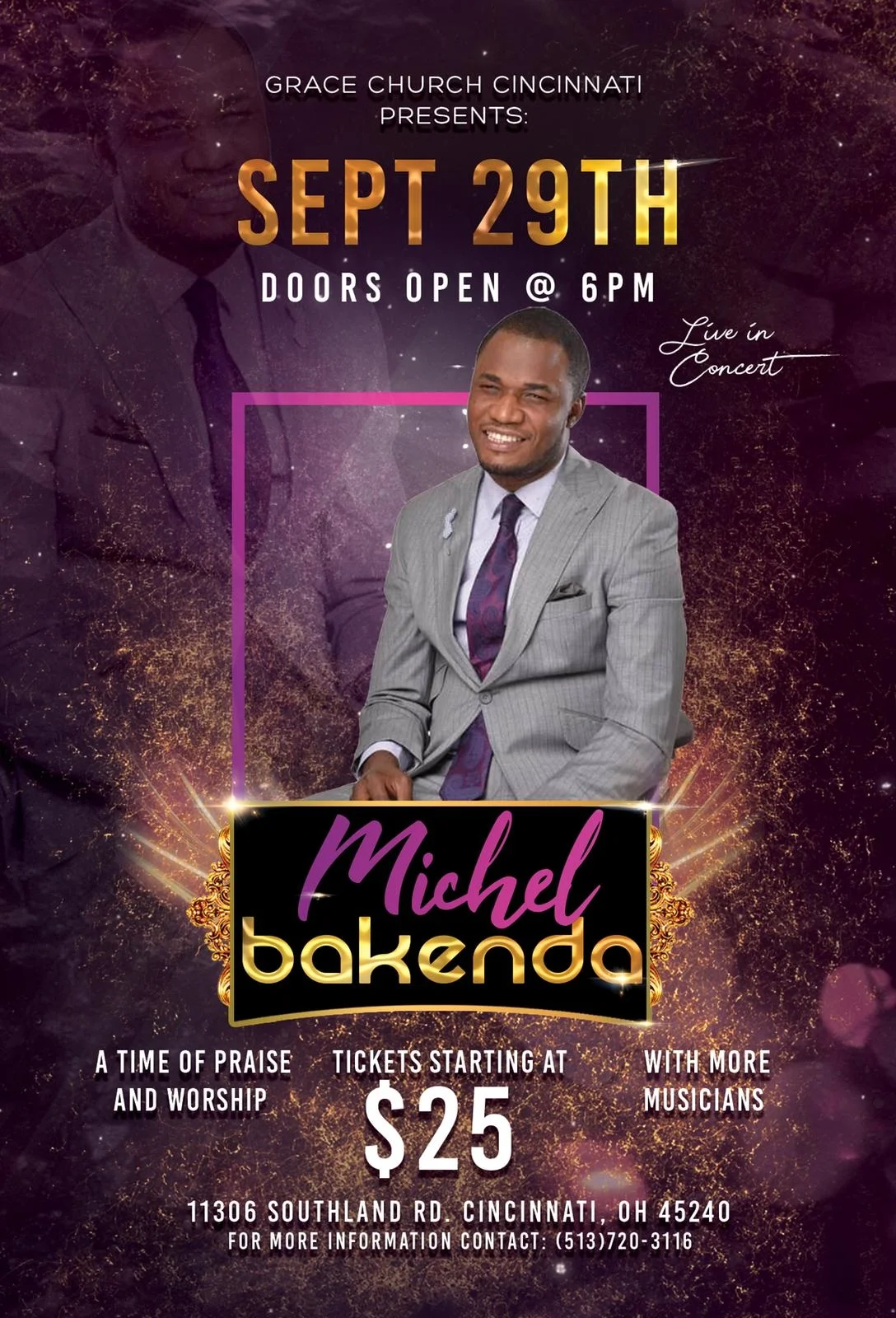 Michel Bakenda Concert