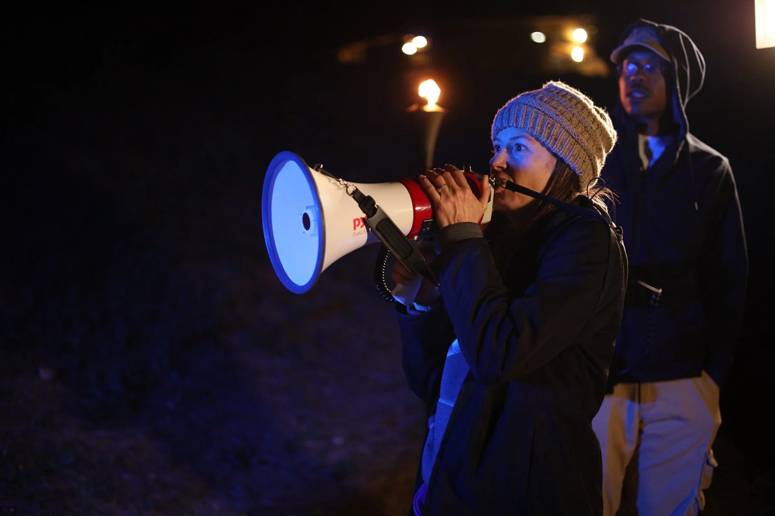 Megaphone Directing-Easter.JPG