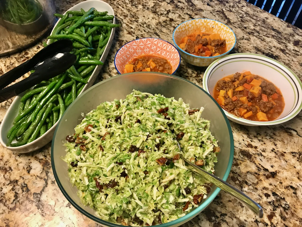 See my ugly green bean un-tensil? Refer to previous post for further explanation. 