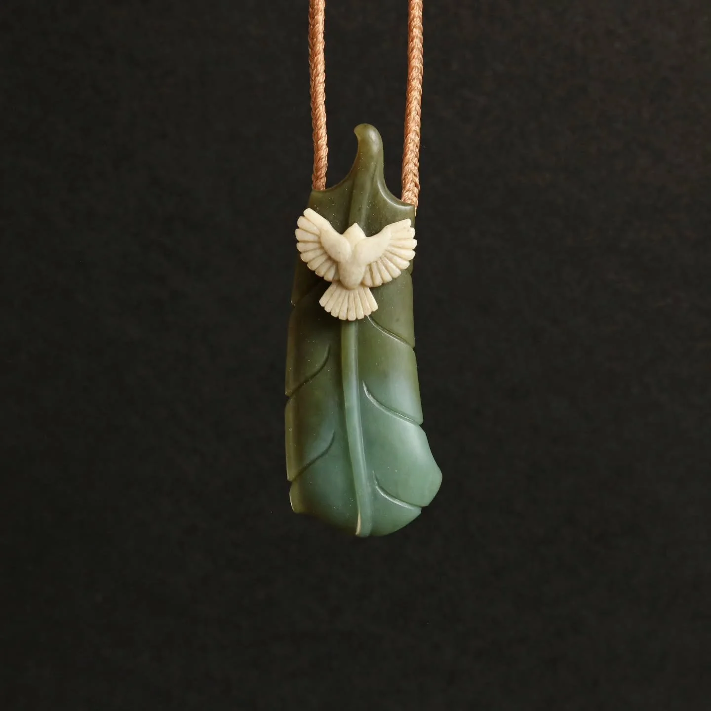 This little Pīwakawaka has got to be the smallest I have carved to date at 18mm by 14mm. This little piece was a commission and while it was a lot of fun Im not sure I'd like to make stuff this small too often. The little Pīwakawaka is made from Upok