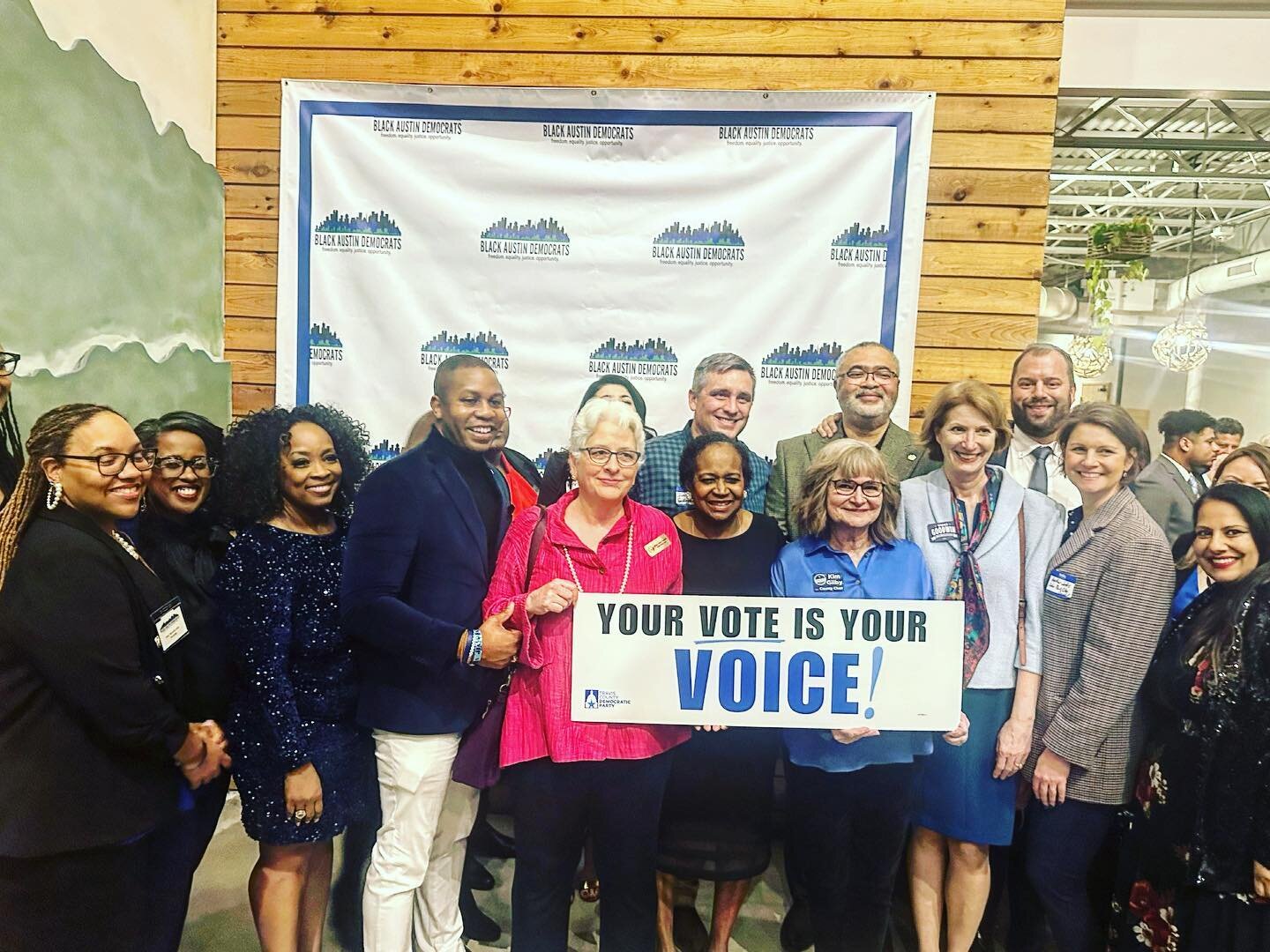 Last night's Black Austin Democrats fundraiser and  Black History Month celebration was truly inspiring. The evening was filled with powerful speeches and a strong sense of community, celebrating the achievements and resilience of the Black community