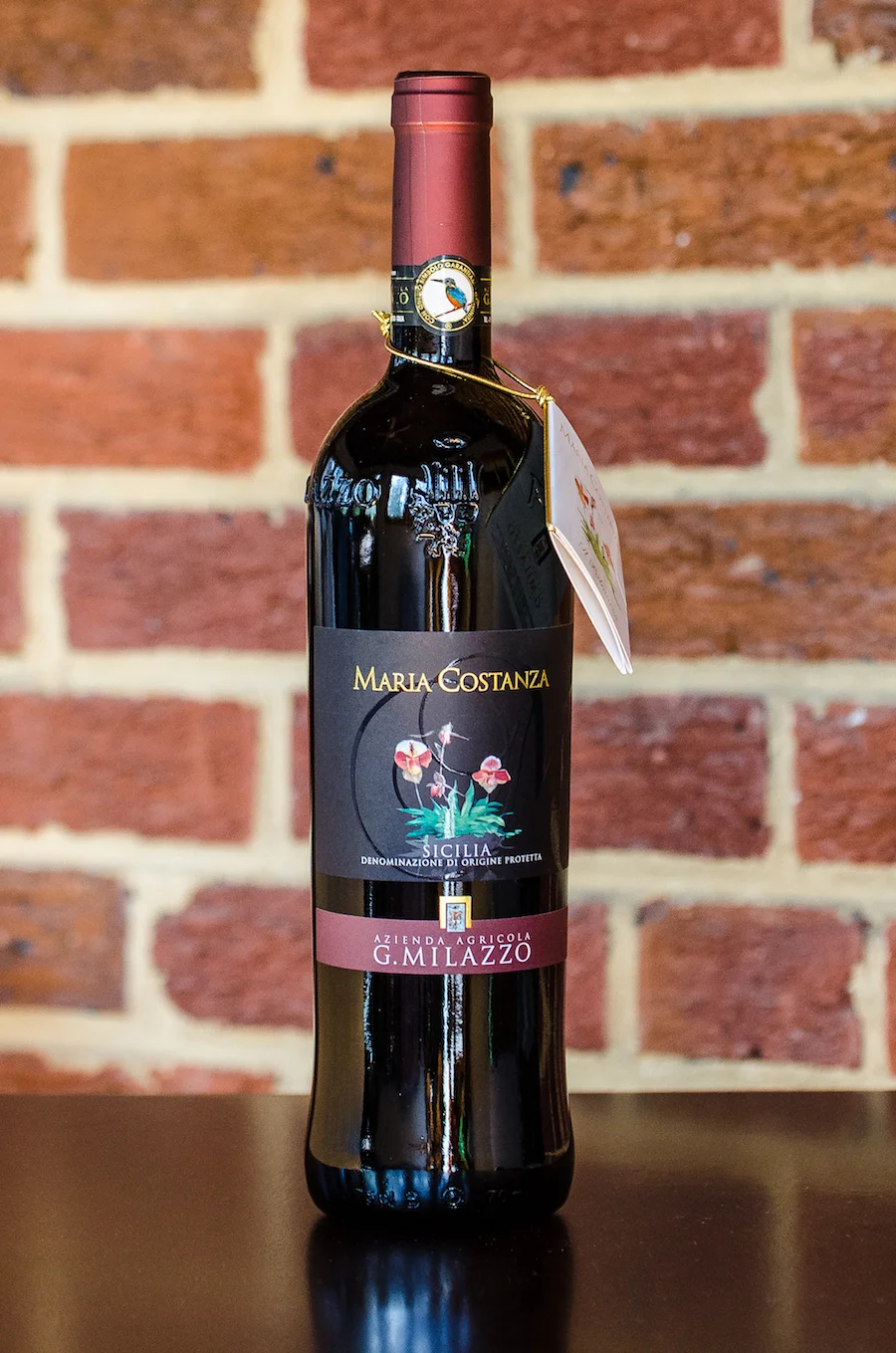 Maria Costanza Rosso 2013 Producer: Azienda Agricola G. Milazzo Region: Sicily Grapes: Nero d’Avola Nose: Intense red fruits, prune and blackberry preserve to the nose, pleasantly combined with spices and menthol notes