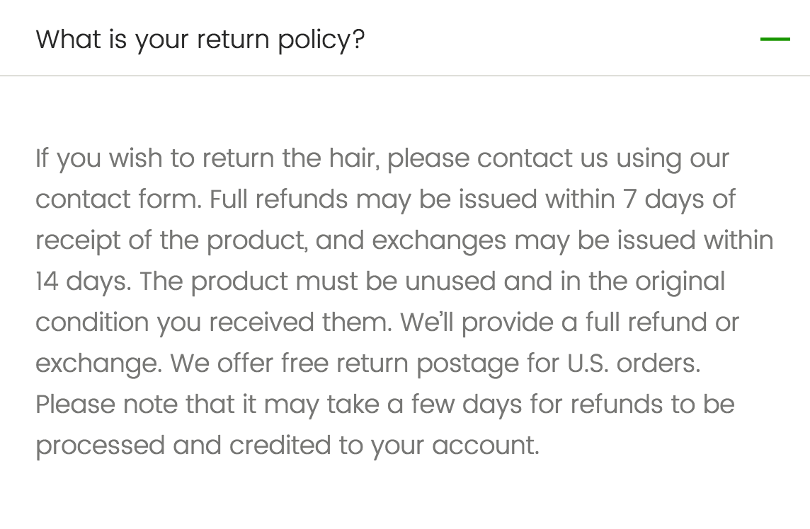 remy raw return policy FAQ.png
