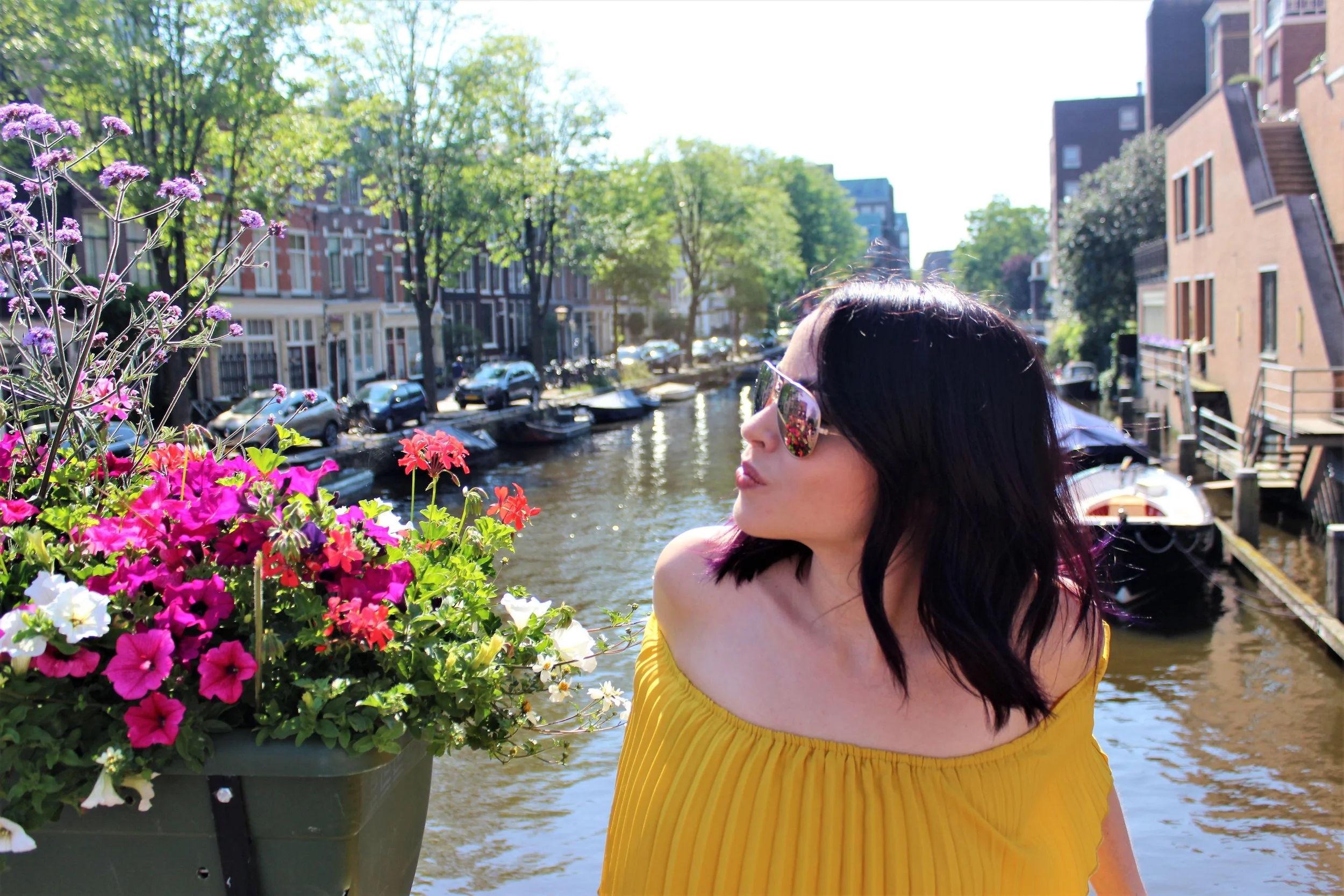 Selfie Does a Weekend in Amsterdam