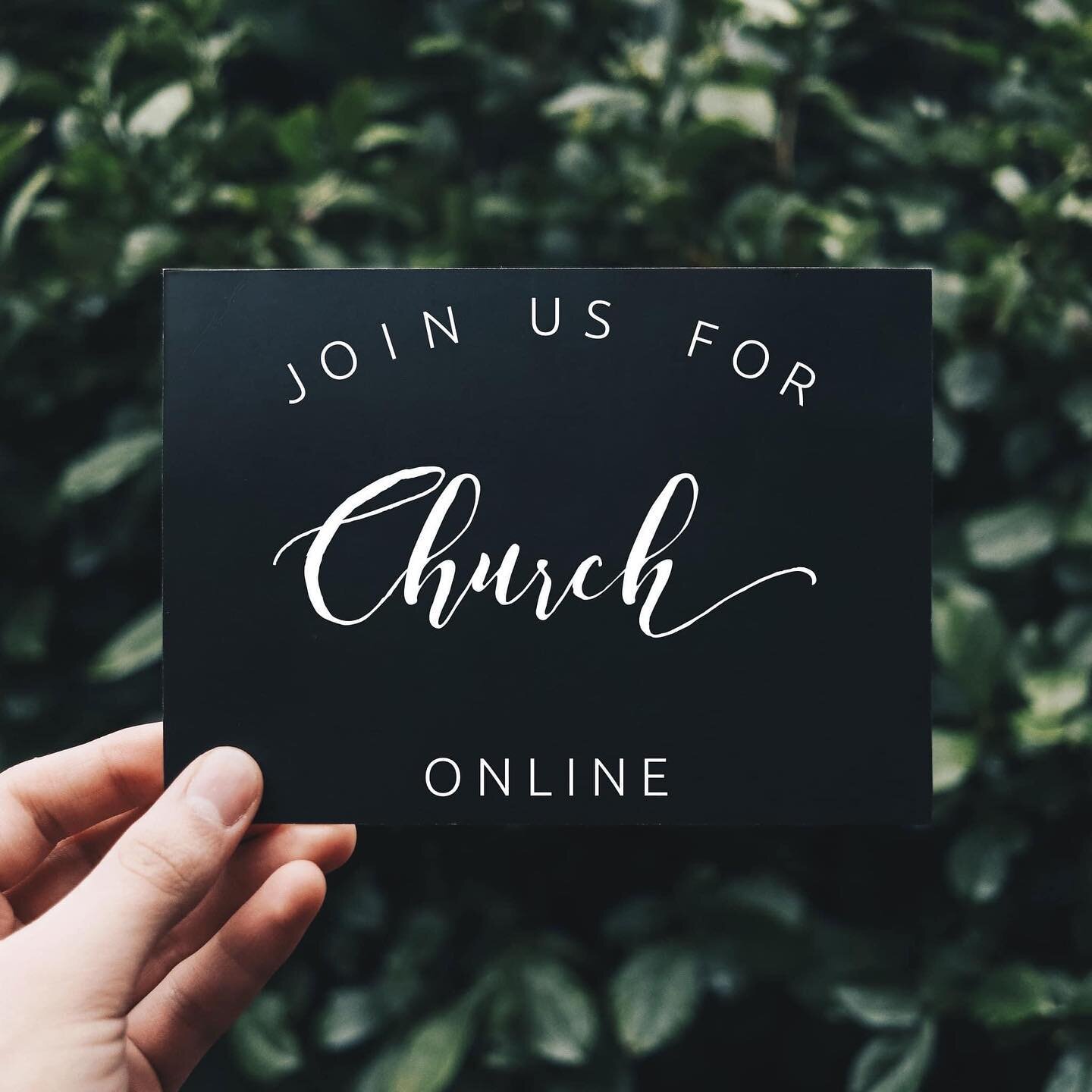 Hello Church, 

Due to the water outage in our area, we will not be having in-person service this Sunday. Join us for online church at 10:30am.