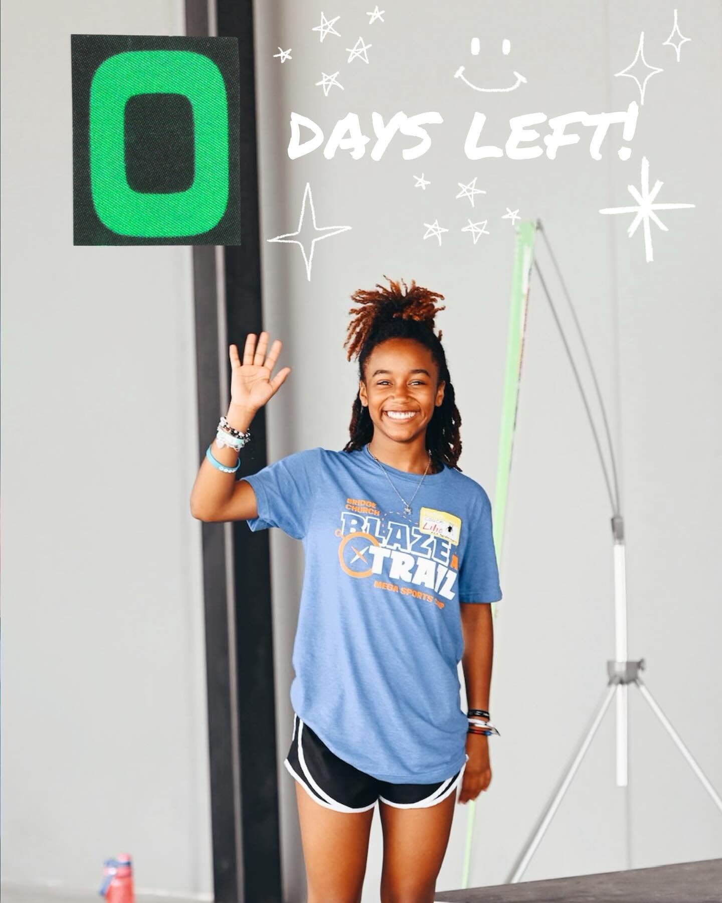TODAY IS THE DAY!! See you soon for MEGA SPORTS CAMP!! β½οΈππππ
βΎοΈπβοΈβ¨