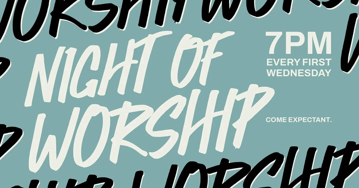 Night of Worship is TOMORROW!!! We can&rsquo;t wait! Come expectant and ready to receive. We want you to praise the lord with us! 🫶🏼