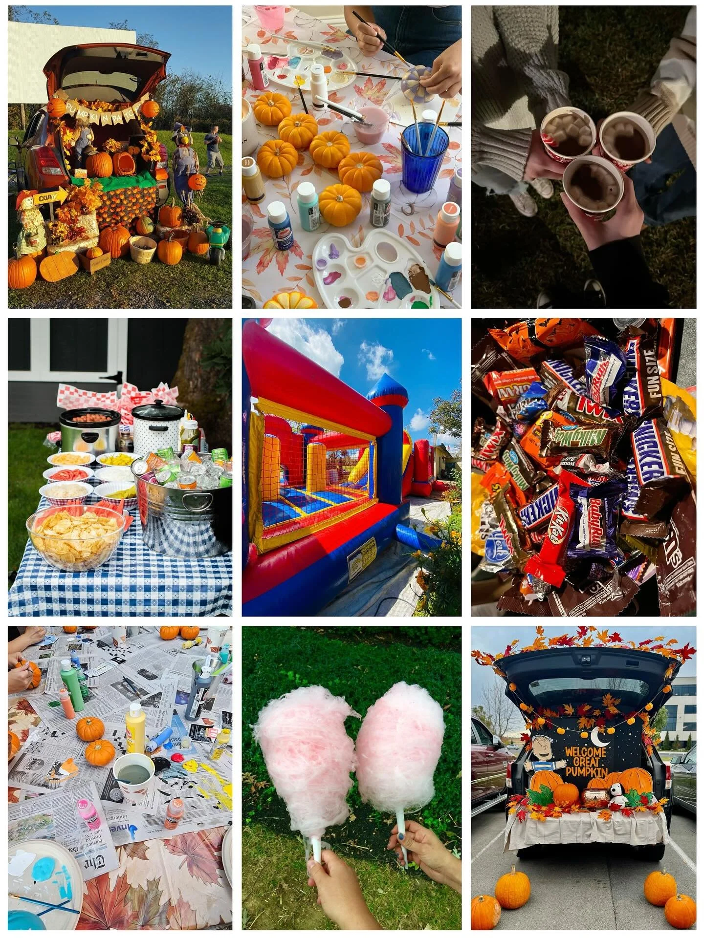 🍂🎃 You&rsquo;re invited to SoCo Church&rsquo;s Fall Festival! 🎉
Join us TONIGHT! 6&ndash;8PM for a night full of fun for the whole family &mdash; Trunk or Treat, pumpkin painting, free food, bounce houses, and more! 🙌🍁
Bring your friends, your c