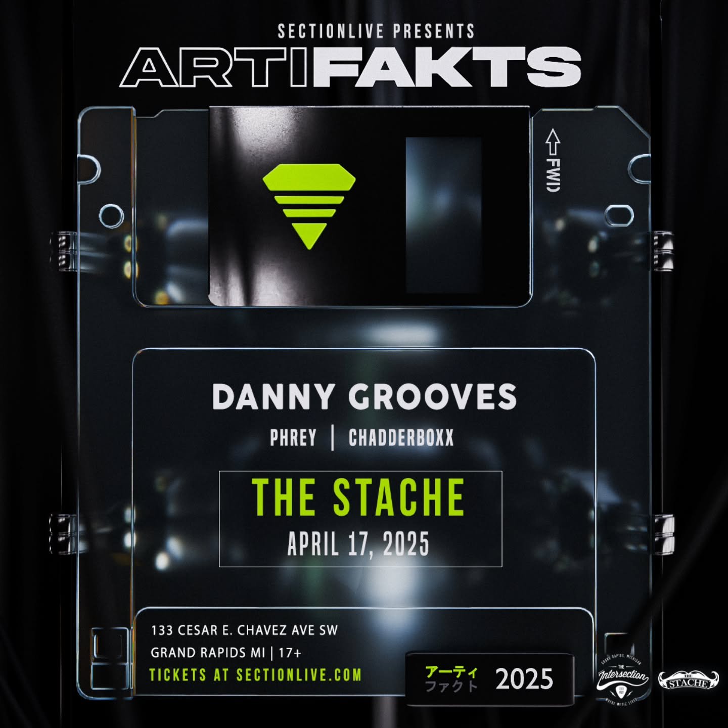 Grand Rapids, MI 
4.17.25
w/ @artifaktsmusic