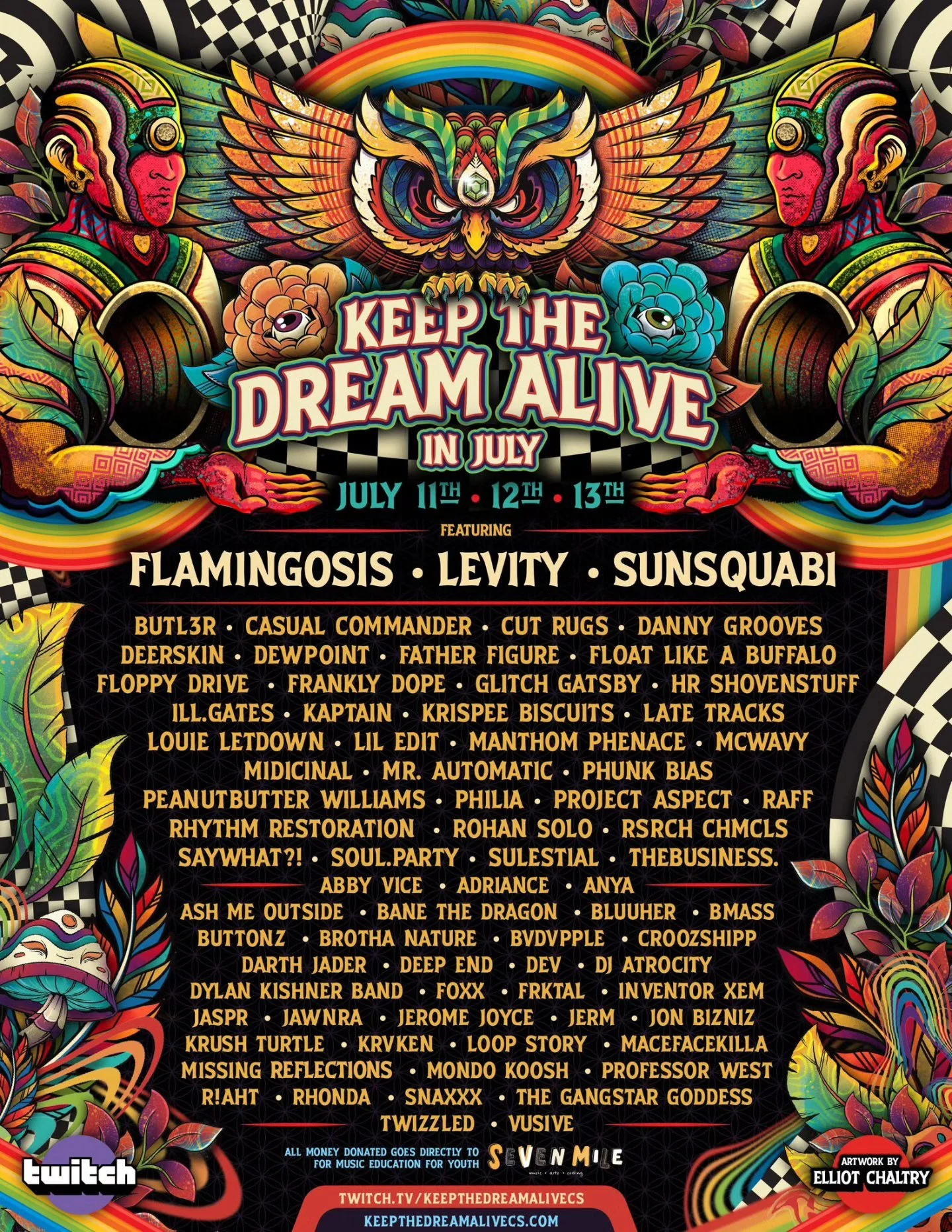 Charity stream for youth music programs this July 🙏
@keepthedreamalivecharitystream