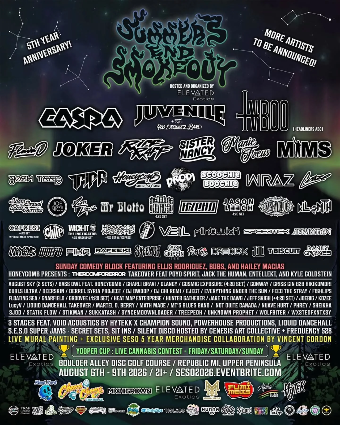 @summersendsmokeout 
Aug. 6-9
Republic, MI
🔥🔥🔥