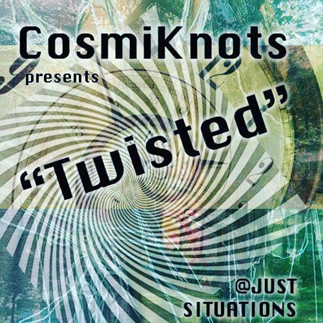 Announcing &quot;Twisted&quot; - a CosmiKnots performance in NYC this summer as part of the Just Situations Performative Convention! Scroll pix or click link in bio for participation details! #gettingtiedup #entangledembodiment #cosmiknotty #particip